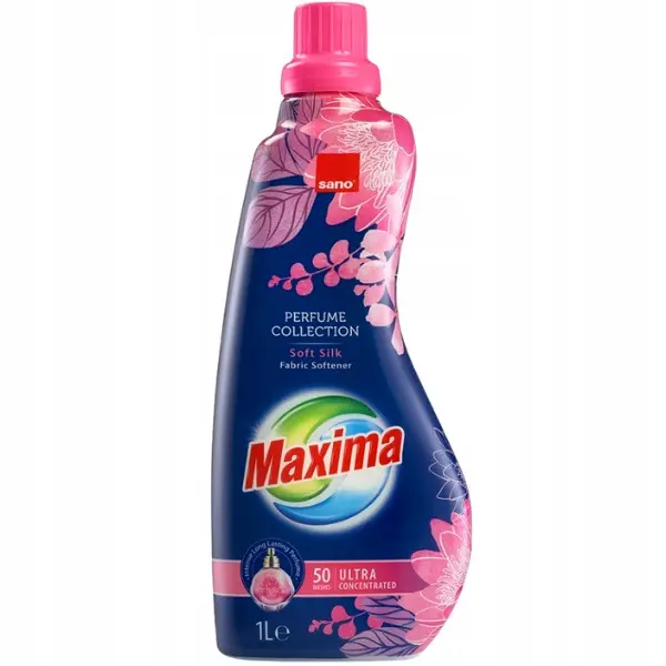 Zdjęcie produktu Płyn do Płukania Tkanin SANO Maxima Koncentrat Soft Silk Jedwabista Miękkość 40 Prań 1L 