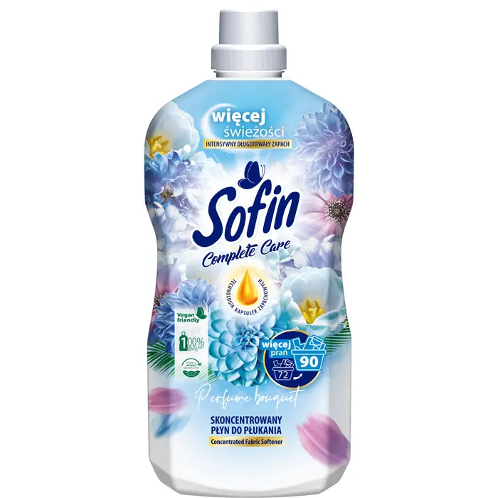 Zdjęcie produktu Płyn do Płukania Tkanin Sofin Koncentrat Perfume Bouquet Perfumowany 90 prań 1800ml