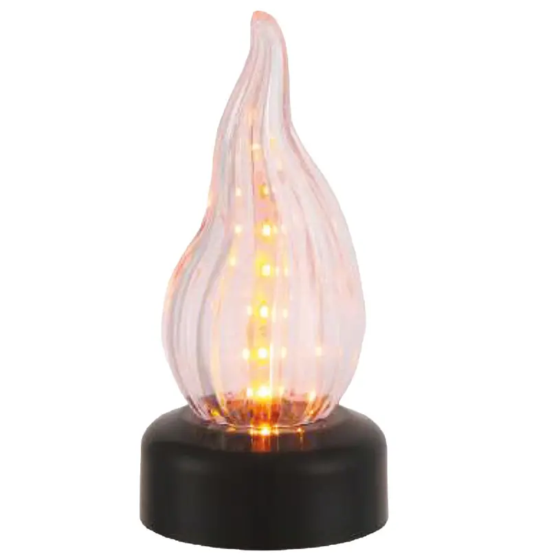 Zdjęcie produktu Świeca LED Czosnek Czarny z Ruchomym Płomieniem Lampa Dekoracyjna