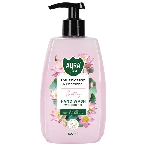Zdjęcie produktu Mydło W Płynie BISPOL Aura Care 500ml Kwiat Lotosu