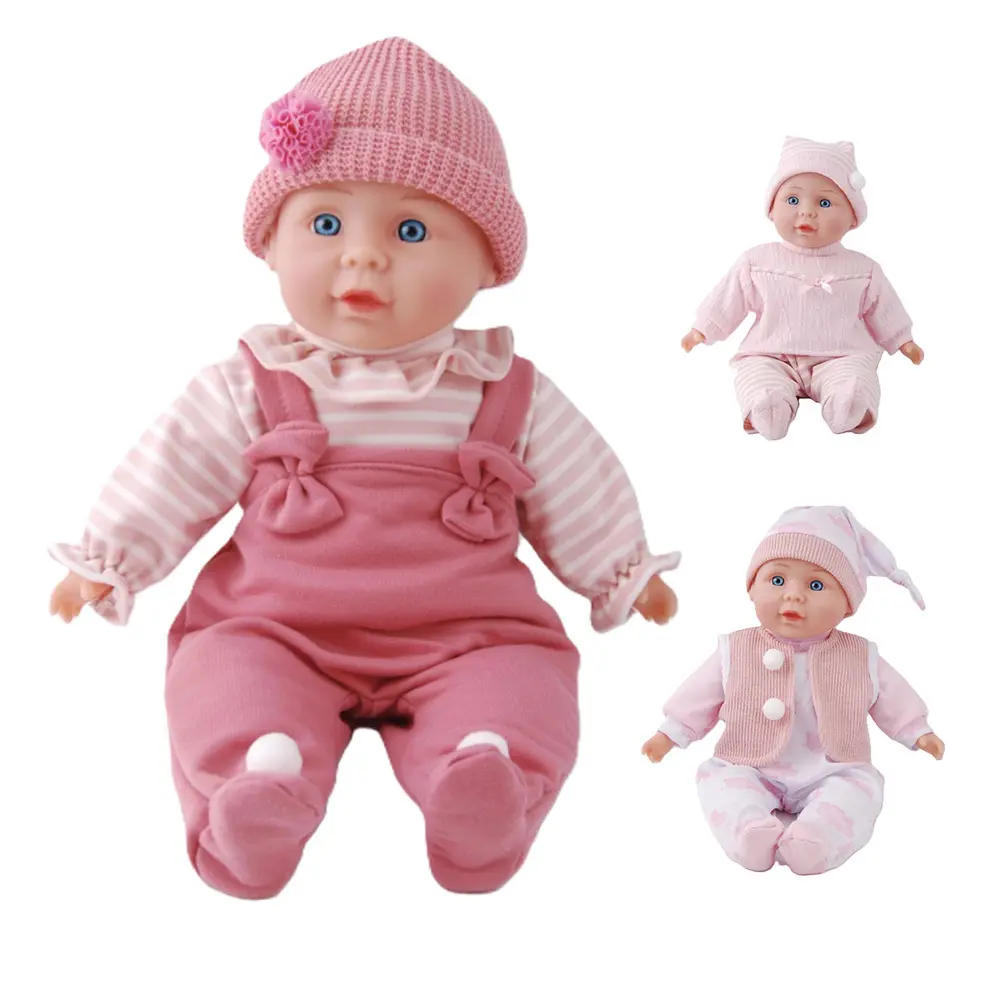 Zdjęcie produktu Bobas Lalka Z Dźwiękiem Polski 38cm Śpiewa Piosenki Zabawka do Przytulania