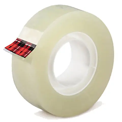 Zdjęcie produktu Taśma Klejąca Schemat Biurowa Pakowa Mocna Przezroczysta 24mm x 20m 6 sztuk