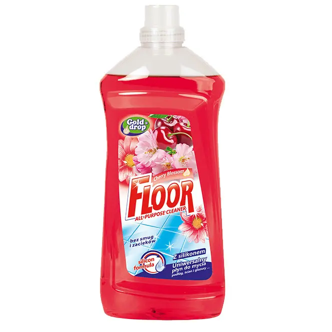 Zdjęcie produktu Płyn uniwersalny Floor Kwiat Wiśni do wszystkich powierzchni łazienki kuchni toalety wc 1,5 L