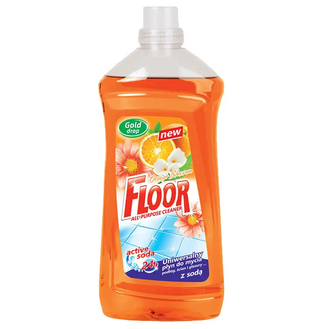 Zdjęcie produktu Płyn uniwersalny Floor Orange Blossom do wszystkich powierzchni łazienki kuchni toalety wc 1,5 L
