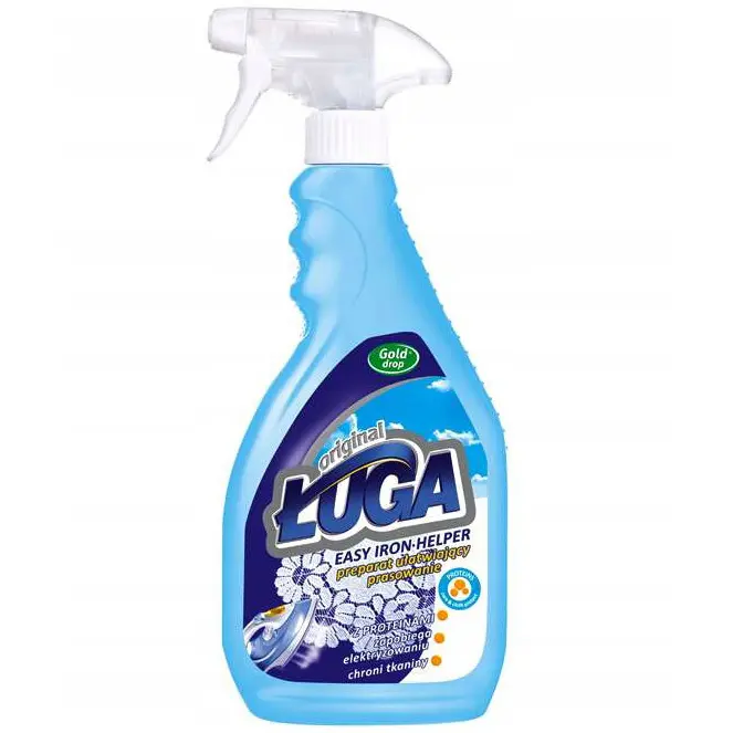 Zdjęcie produktu Płyn do Prasowania Ługa Preparat z Proteinami Krochmal w Sprayu 500ml