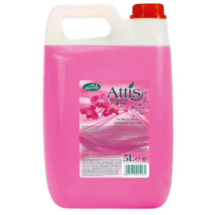 Zdjęcie produktu Mydło w płynie ATTIS Orchidea gliceryna pH neutralne kanister 5L 