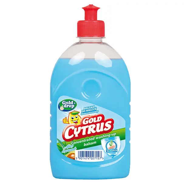Zdjęcie produktu Balsam do Naczyń Gold Cytrus Aloes Avocado Gliceryna Skoncentrowany 500ml