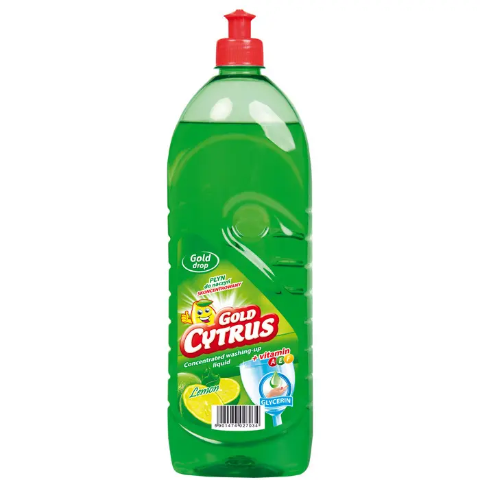 Zdjęcie produktu Balsam do naczyń Gold Cytrus Aloes Avocado Gliceryna Witamina AEF 1000ml