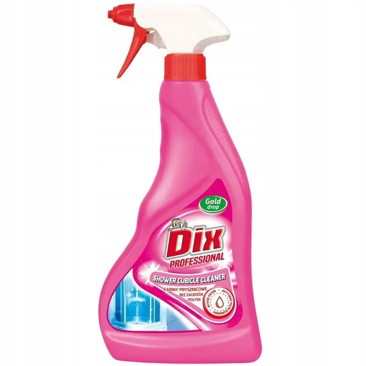 Zdjęcie produktu Płyn do kabin Dix Professional Bez smug Filtr Osad Mydła Łazienka 500ml