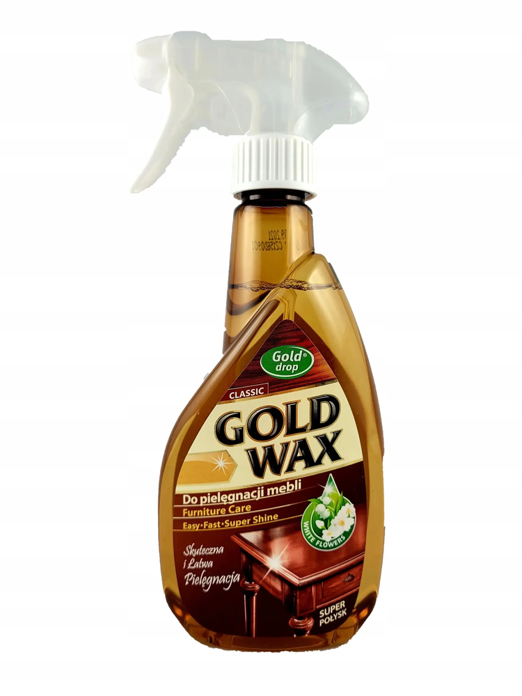 Zdjęcie produktu Spray do mebli brąz antystatyczny przeciw kurzowi połysk 400ml