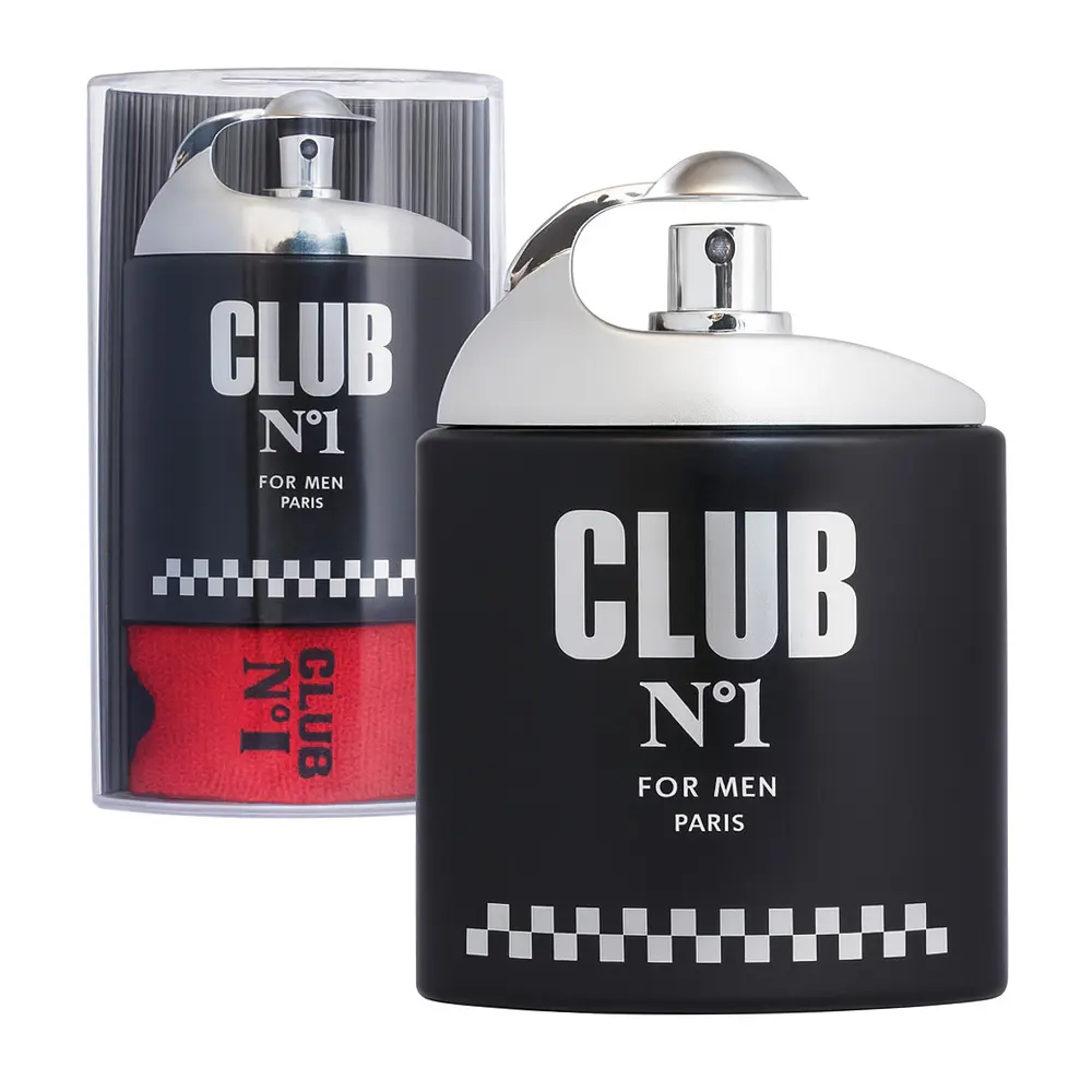 Zdjęcie produktu Woda Toaletowa Męska New Brand Men Club No 1 Black EDT 100ml