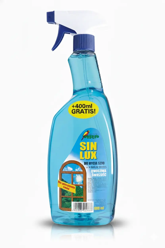 Zdjęcie produktu Płyn do Szyb i Luster SIN-LUX Profesjonalny Bez Smug Spray 1L