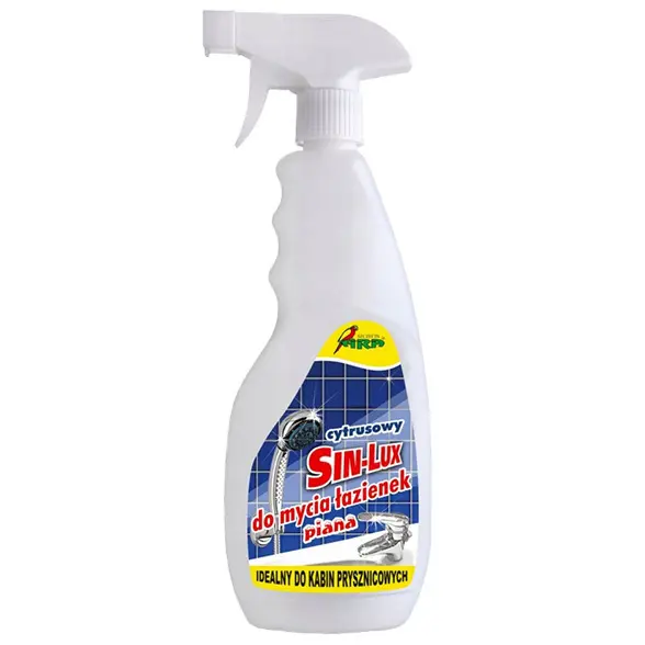 Zdjęcie produktu Płyn do Mycia Łazienek SIN-LUX Aktywna Piana Kamień Rdza Armatury 600ml
