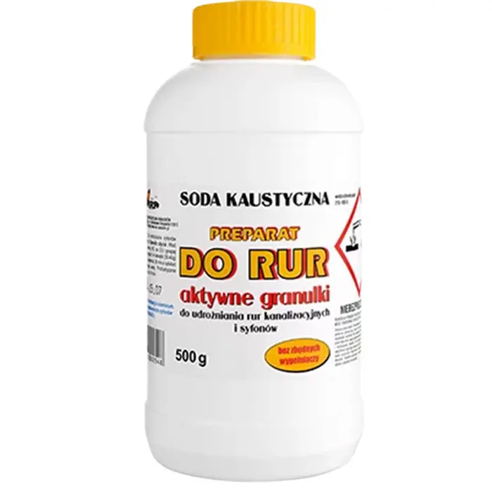 Zdjęcie produktu Preparat do rur soda kaustyczna granulki udrażniacz ARA 500g