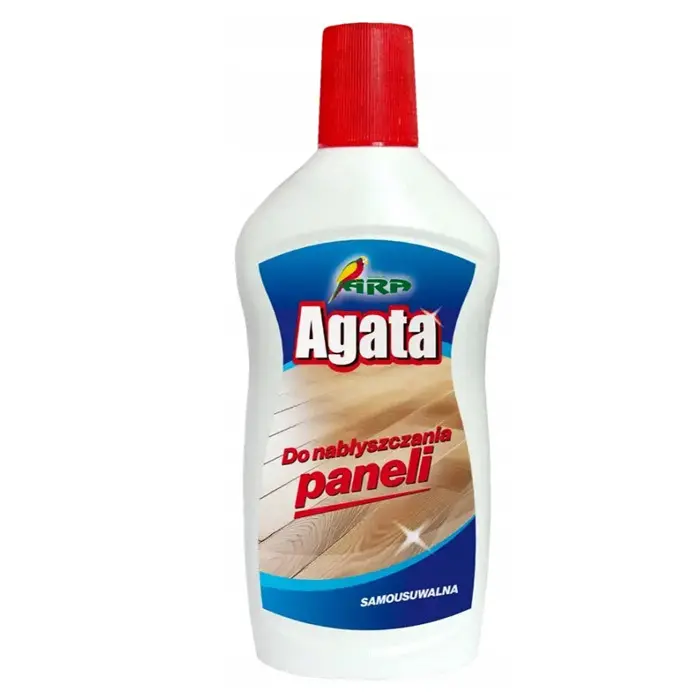 Zdjęcie produktu Płyn do nabłyszczania paneli AGATA Samo usuwalny do PCV parkietu 500g