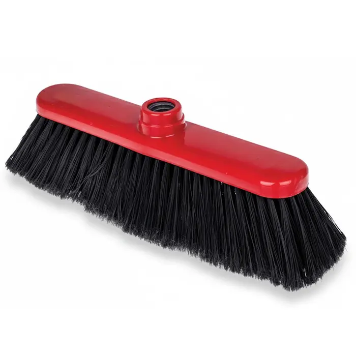 Zdjęcie produktu Miotła Podłogowa Plastikowa CARLA Super Gęsta Szczotka Do Zamiatania 27 cm