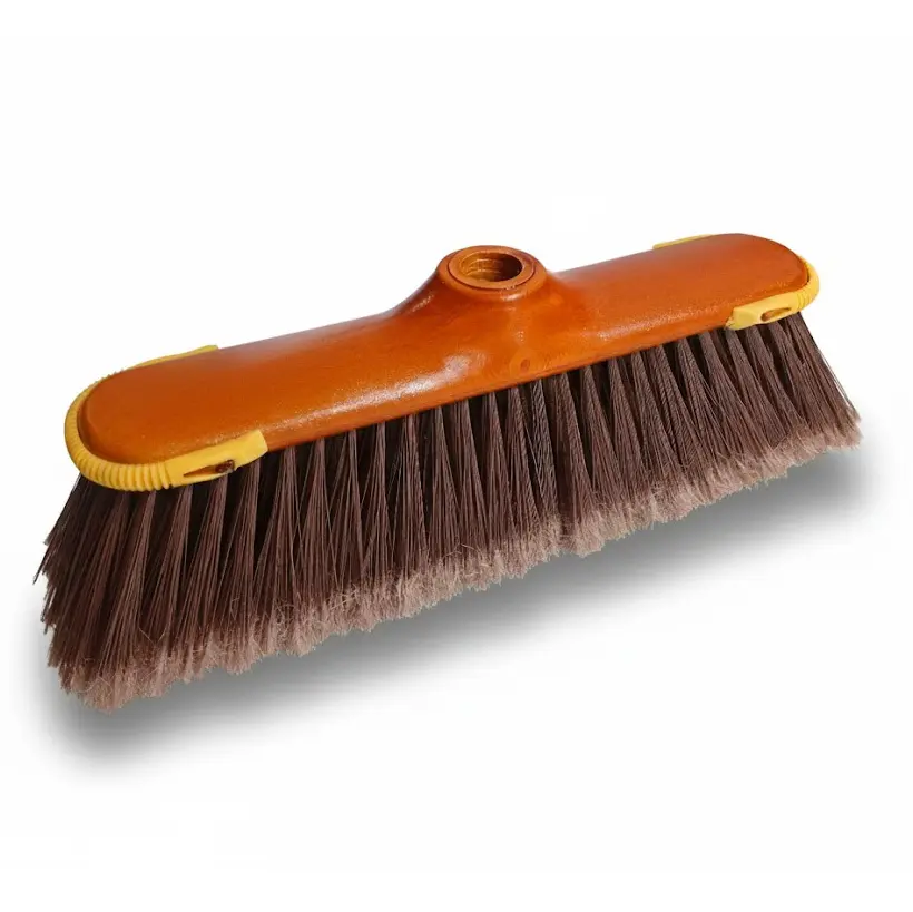 Zdjęcie produktu Miotła szczotka do zamiatania gęsta gumowe boki włoska bez kija 36 cm