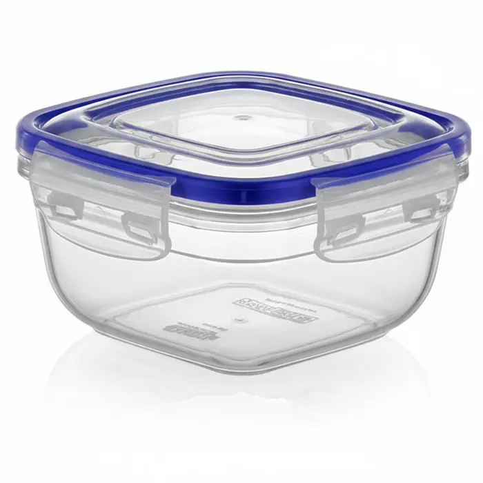 Zdjęcie produktu Pojemnik na żywność Titiz szczelny lunchbox kwadratowy uszczelka 14,7x14,7x8cm 0,9l