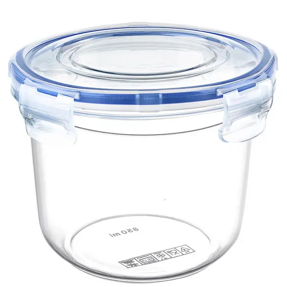 Zdjęcie produktu Pojemnik na żywność Titiz szczelny lunchbox 12x11,5cm okrągły uszczelka 0,85l