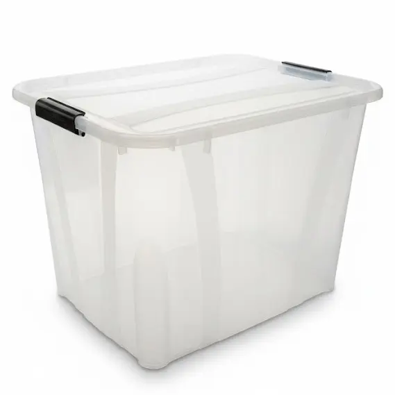 Zdjęcie produktu Pojemnik do przechowywania Orzeł Master Box przezroczysty 51x39x38cm 55L