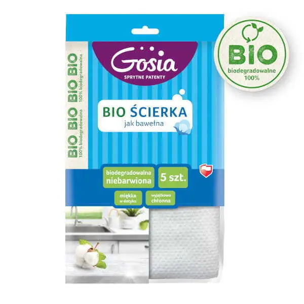 Zdjęcie produktu Ścierka uniwersalna Gosia Jak Bawełna miękka wytrzymała chłonna 3szt.