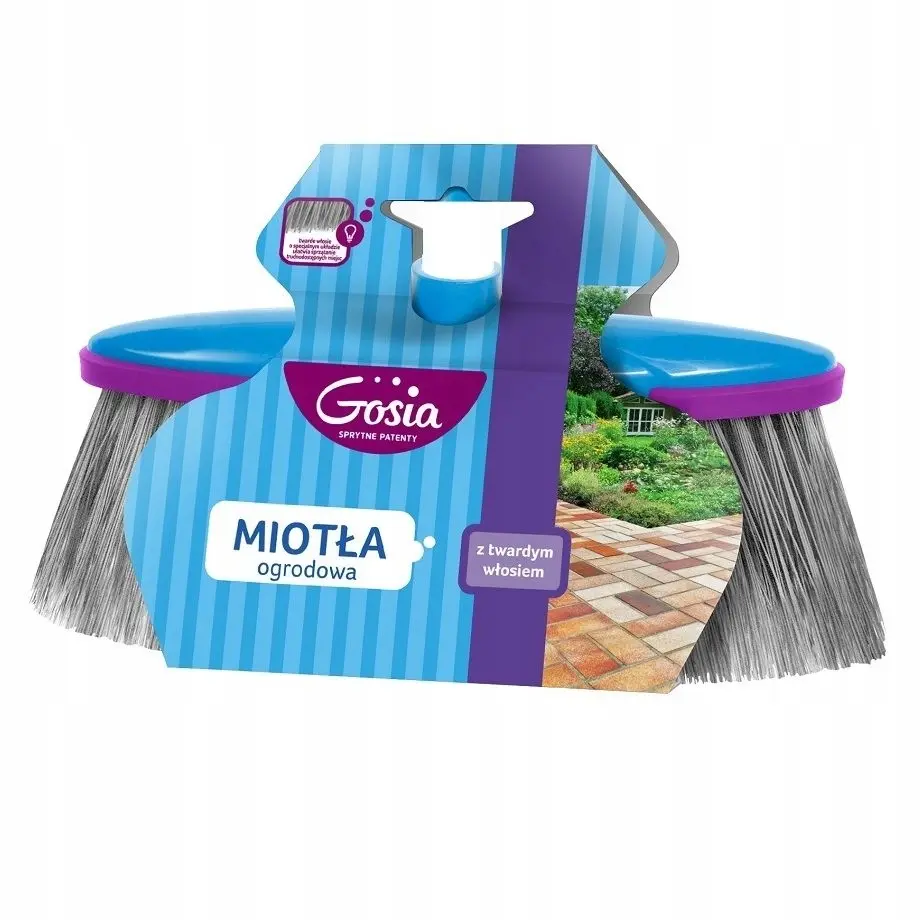 Zdjęcie produktu Miotła ogrodowa Gosia zapas szczotka twarde włosie kostka brukowa