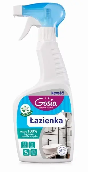 Zdjęcie produktu Płyn do mycia łazienki Gosia jaśminowy spray usuwa kamień osad 500ml