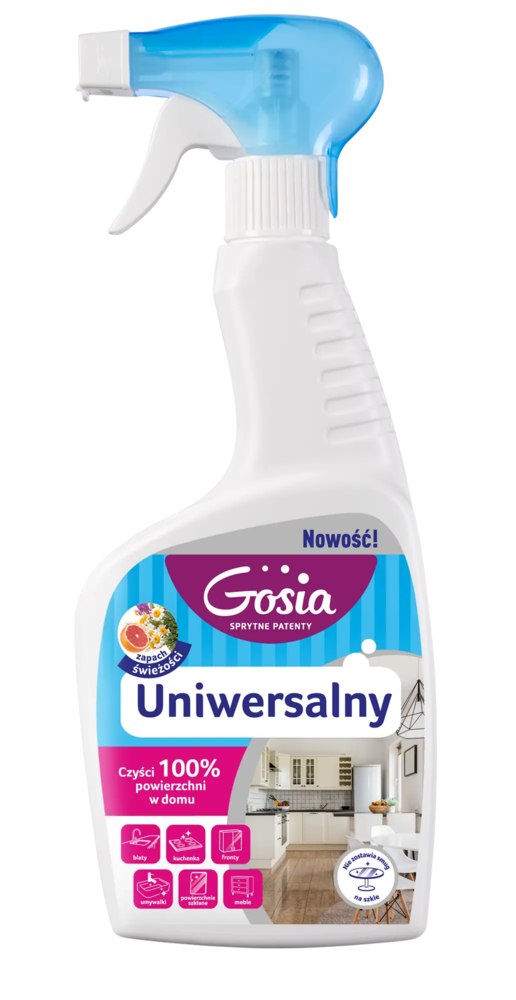 Zdjęcie produktu Płyn uniwersalny Gosia spray do wszystkich powierzchni świeży zapach 500ml