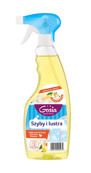 Zdjęcie produktu Płyn do mycia szyb i luster Gosia egzotyczne cytrusy spray zero smug 500ml