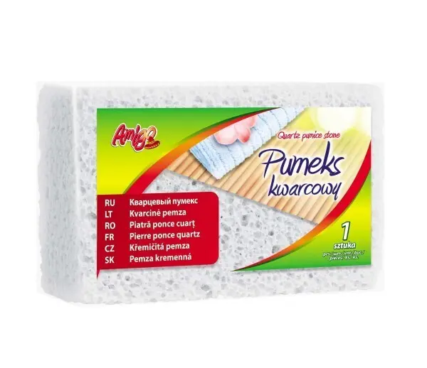 Zdjęcie produktu Pumeks kwarcowy do stóp pięt higiena AMIGO biały 1 szt.