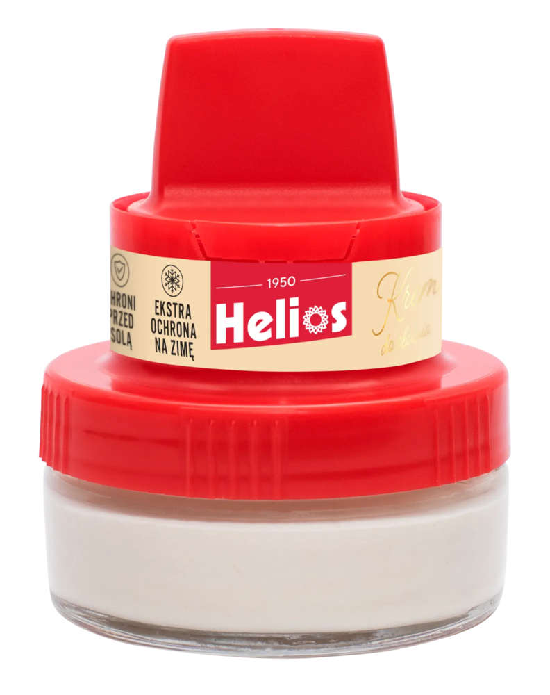 Zdjęcie produktu Krem do obuwia Helios słoiczek pasta pielęgnacja butów bezbarwny 50ml