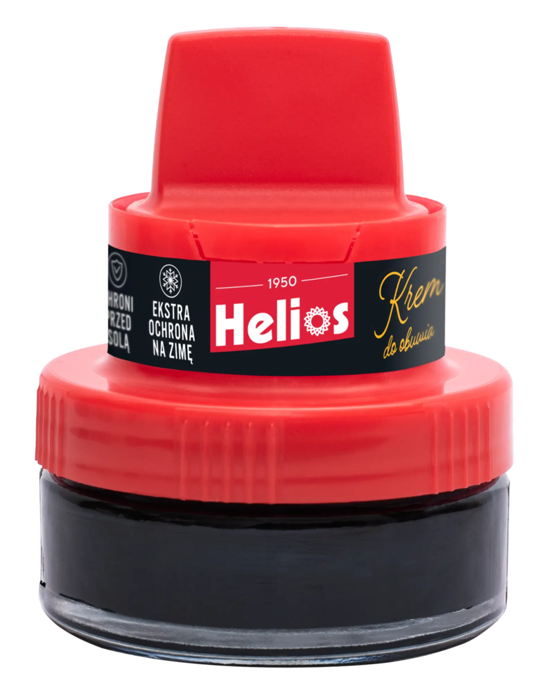 Zdjęcie produktu Krem do obuwia Helios słoiczek pasta pielęgnacja butów czarny 50ml