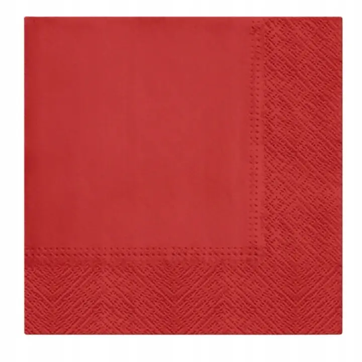 Zdjęcie produktu Serwetki papierowe PAW czerwony chili cyclamenowy 3-warstwowe chłonne dekoracyjne 33x33cm 20 szt.