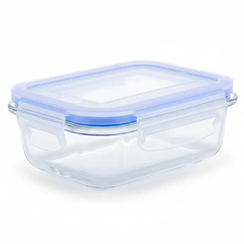 Zdjęcie produktu Pojemnik szklany Fresh lunchbox hermetyczny 17x12x6cm 640ml