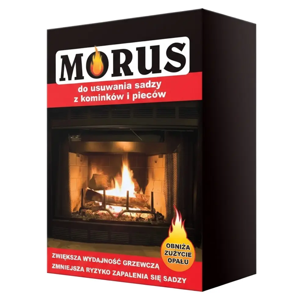 Zdjęcie produktu Bros Morus Proszek do Usuwania Sadzy 0,9kg Dopalacz do Komina Pieca