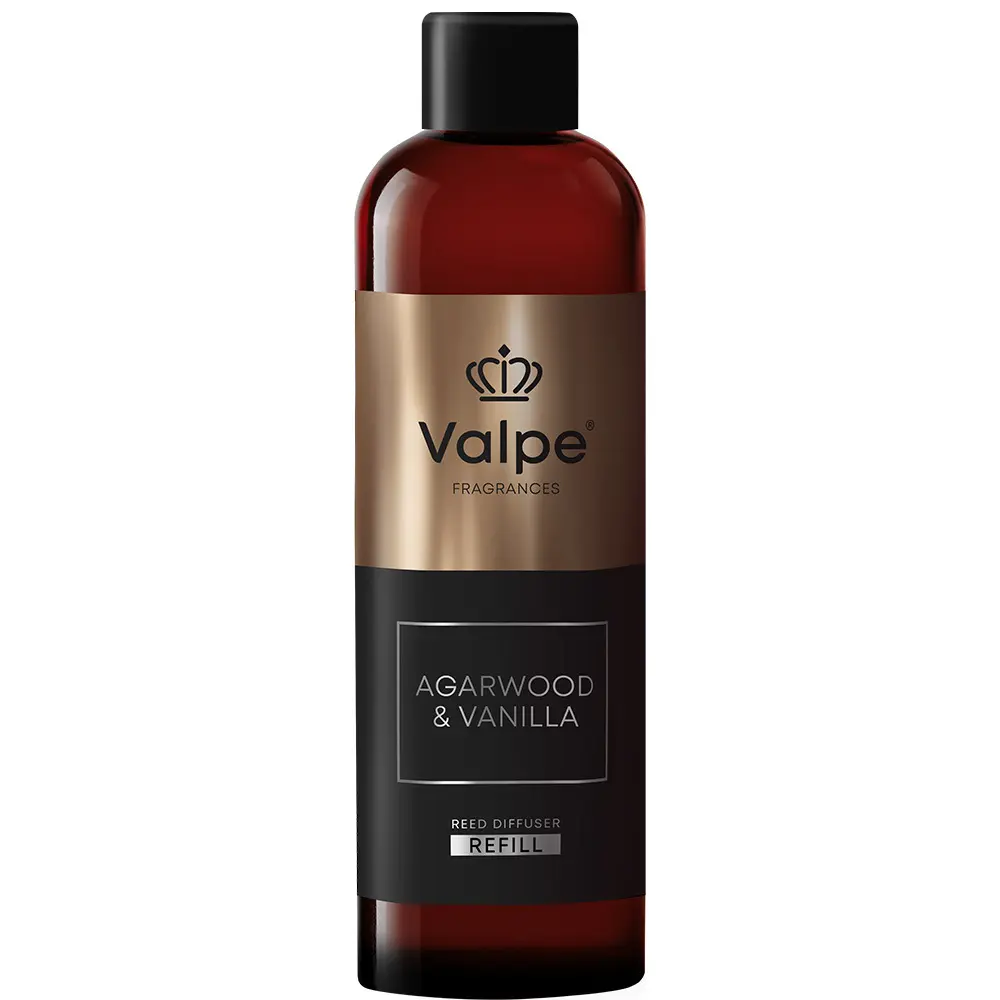 Zdjęcie produktu Valpe uzupełniacz do dyfuzora zapachowego 180ml drzewo agarowe i wanilia VR-001-001