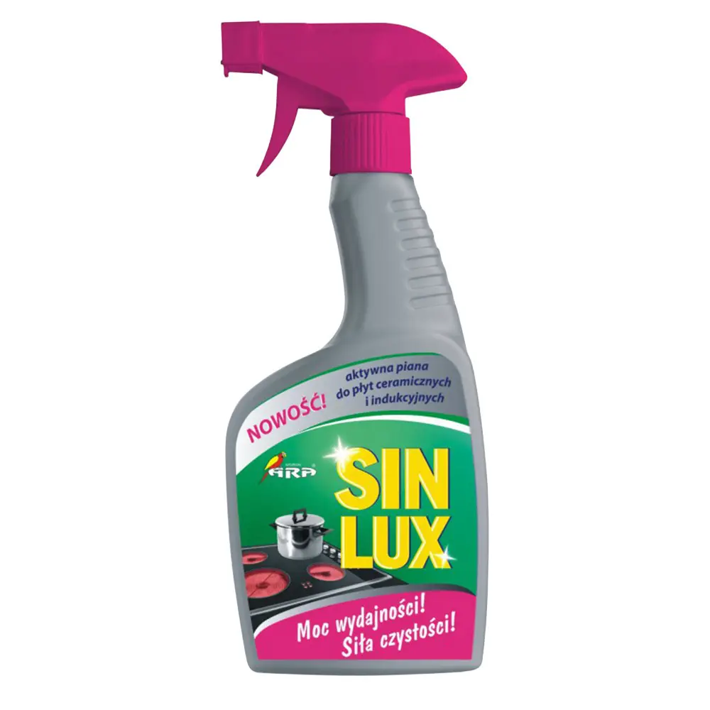 Zdjęcie produktu Sin-Lux aktywna piana do płyt ceramicznych i indukcyjnych 500g bez smug