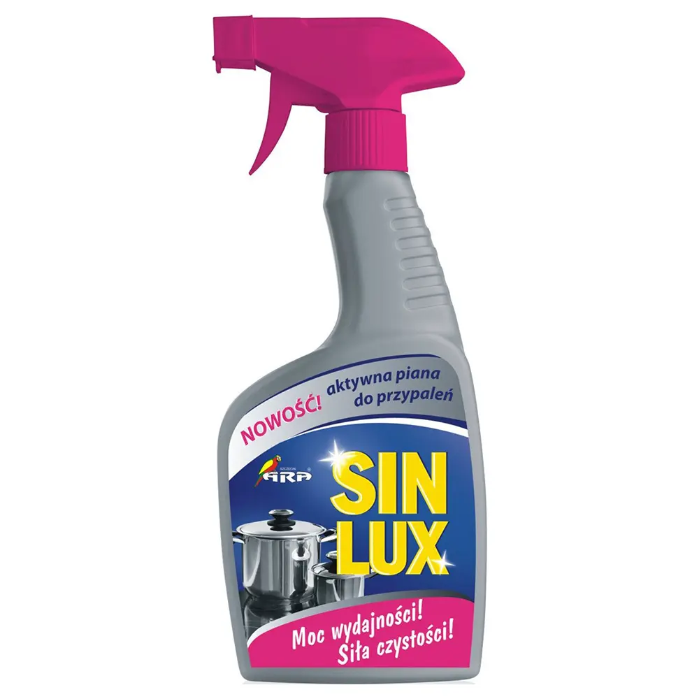 Zdjęcie produktu SIN-LUX Aktywna piana do przypaleń 500g silny płyn do piekarnika i grilla