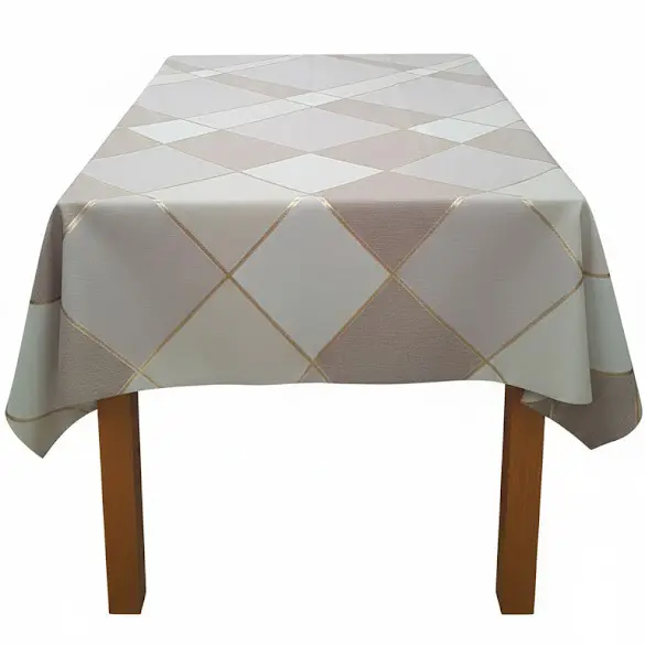 Zdjęcie produktu Obrus plamoodporny Finesia 3D Orzeł płótno dekoracja stołu 100x140cm