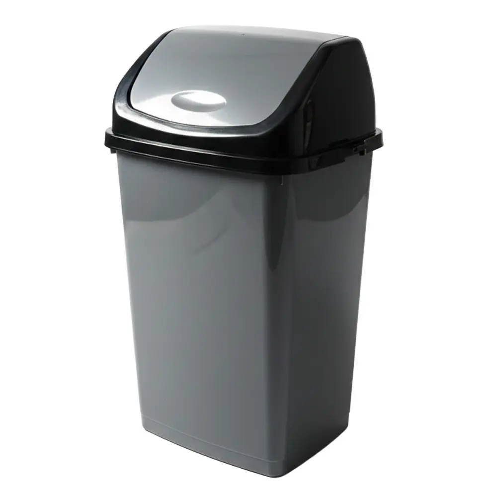 Zdjęcie produktu Kosz na śmieci uchylny Dunya Fantasy 50L duży do kuchni łazienki BPA Free