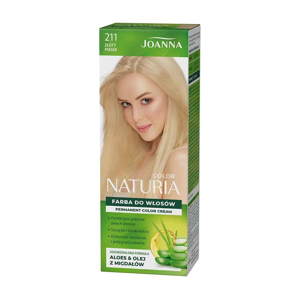 Zdjęcie produktu Joanna Naturia Color 211 Złoty Piasek Farba do Włosów Blond Trwała