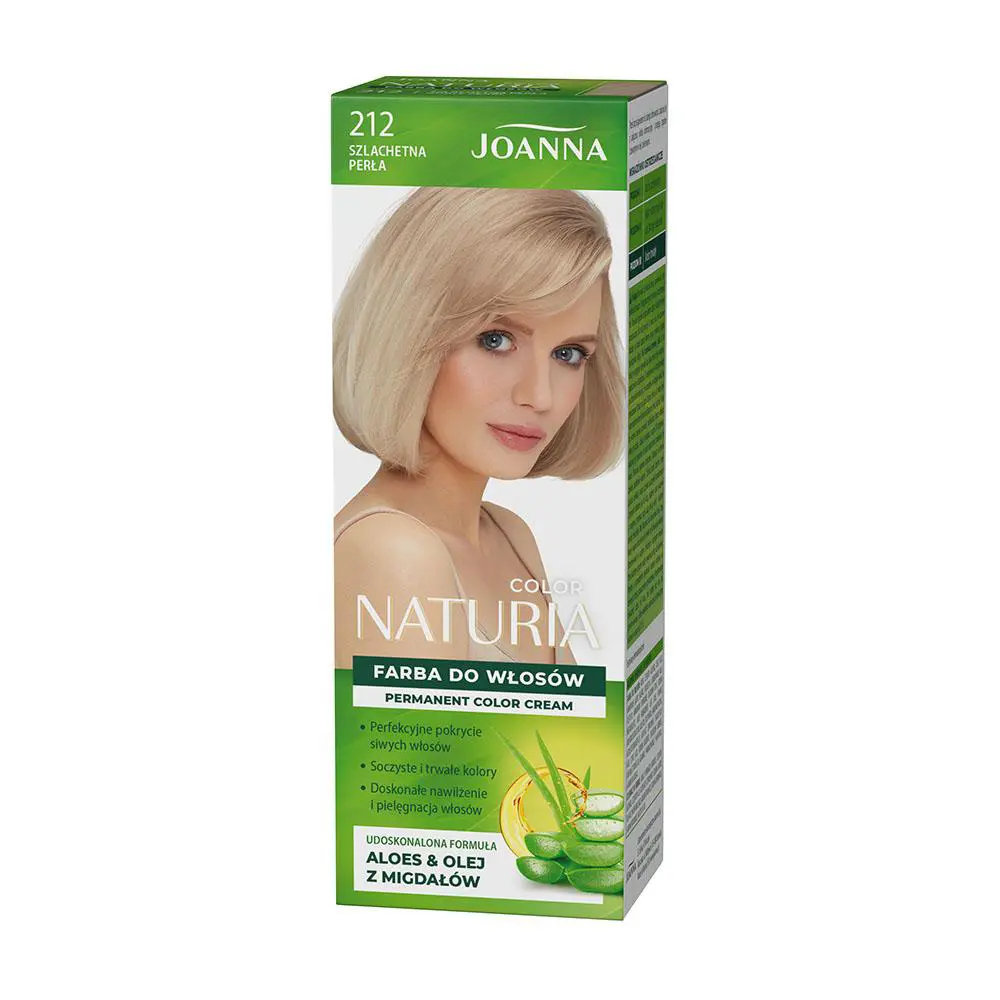 Zdjęcie produktu Joanna Naturia Color farba do włosów 212 Szlachetna perła blond trwała