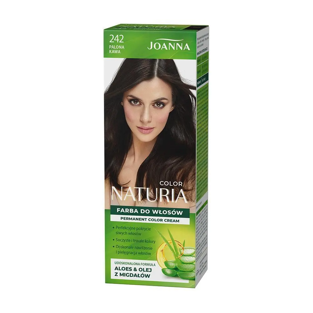 Zdjęcie produktu Joanna Naturia Color farba do włosów 242 palona kawa