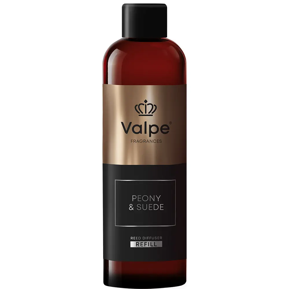 Zdjęcie produktu Uzupełniacz do dyfuzora zapas do patyczków piwonia i zamsz  VR-001-003 180 ml