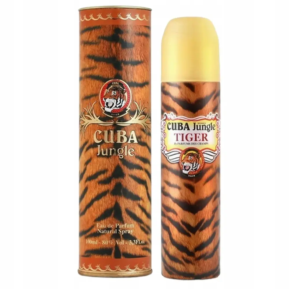 Zdjęcie produktu Cuba Jungle Tiger Woda Perfumowana Damska EDP Zapach Orientalny Trwały 100ml