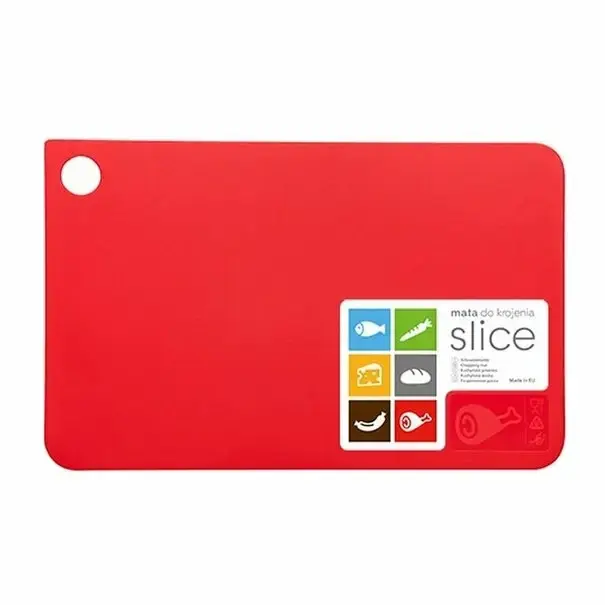 Zdjęcie produktu Mata do krojenia deska kuchenna Slice elastyczna 24,5x16cm mix kolor 1szt.