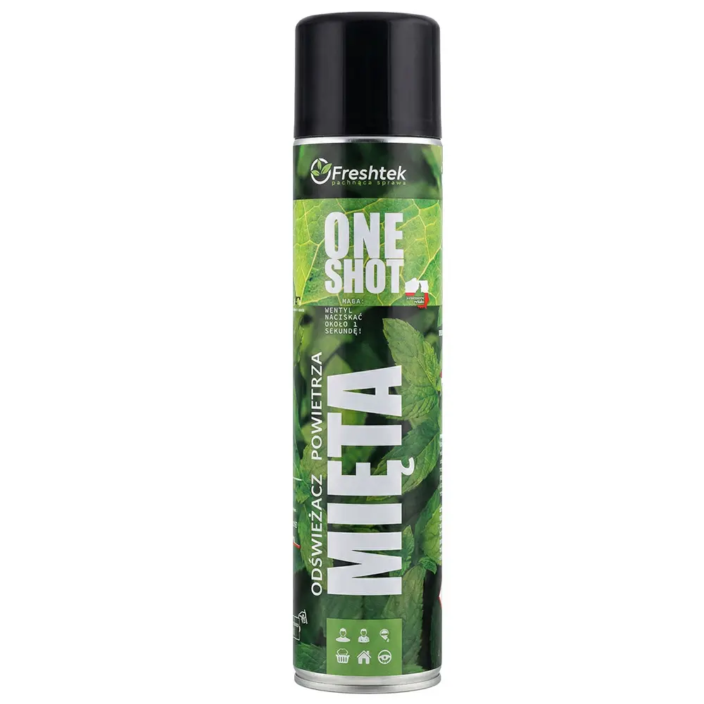 Zdjęcie produktu Odświeżacz powietrza neutralizator zapachów one shot Mięta spray 600 ml
