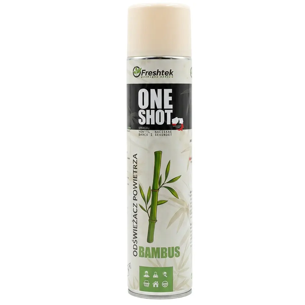 Zdjęcie produktu Odświeżacz powietrza neutralizator zapachów one shot Bambus spray 600 ml