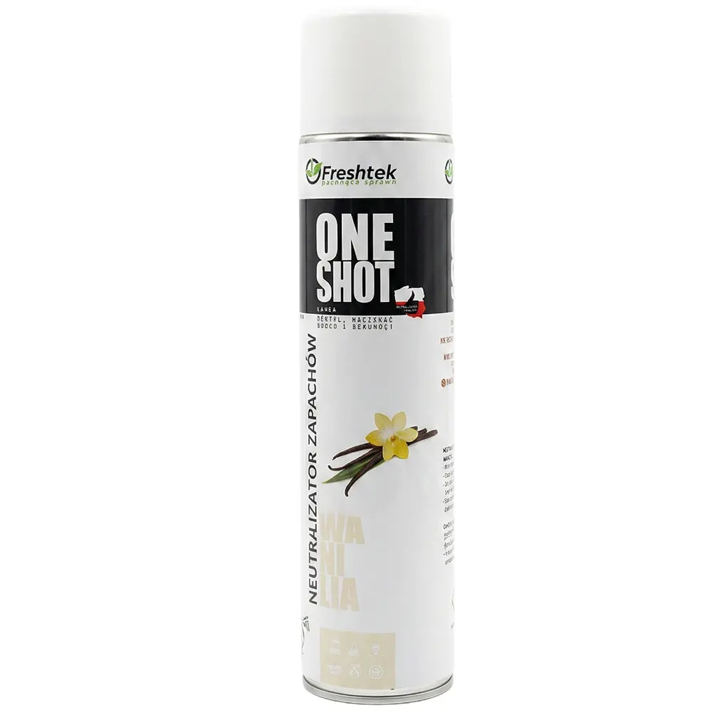 Zdjęcie produktu Odświeżacz powietrza neutralizator zapachów one shot Wanilia spray 600 ml