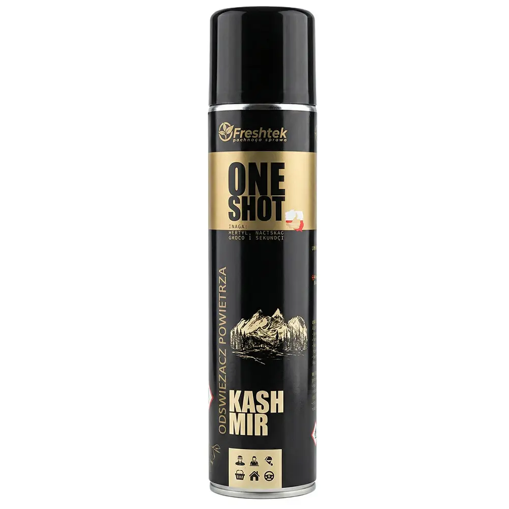Zdjęcie produktu Odświeżacz powietrza neutralizator zapachów one shot Kasmir spray 600 ml